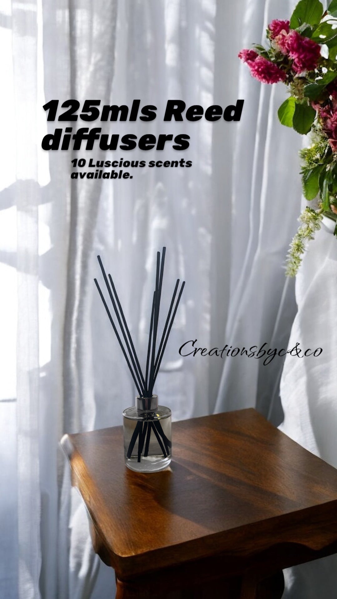 125mls Clear Reed Diffusers