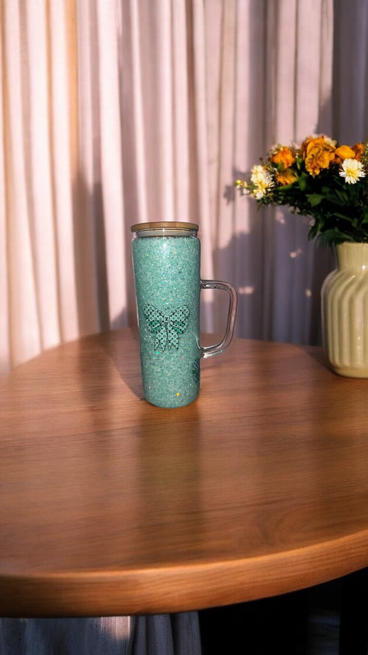 20oz Glass Handle